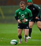 18 November 2021; Craig Casey during Ireland rugby squad training at Carton House in Maynooth, Kildare. Photo by Brendan Moran/Sportsfile