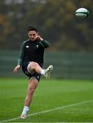 18 November 2021; Joey Carbery during Ireland rugby squad training at Carton House in Maynooth, Kildare. Photo by Brendan Moran/Sportsfile