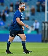 11 June 2021; Michael Bent of Leinster leaves the pitch on being substituted having played his final game for Leinster during the Guinness PRO14 match between Leinster and Dragons at RDS Arena in Dublin. The game is one of the first of a number of pilot sports events over the coming weeks which are implementing guidelines set out by the Irish government to allow for the safe return of spectators to sporting events. Photo by Brendan Moran/Sportsfile