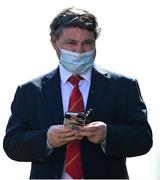 3 April 2021; Munster Rugby chief executive officer Ian Flanagan before the Heineken Champions Cup Round of 16 match between Munster and Toulouse at Thomond Park in Limerick. Photo by Brendan Moran/Sportsfile