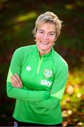 19 November 2021; Manager Vera Pauw poses for a portrait following a Republic of Ireland Women squad announcement at FAI Headquarters in Abbotstown, Dublin. Photo by Stephen McCarthy/Sportsfile