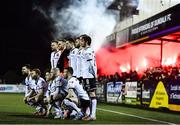 19 November 2021; The Dundalk team before the SSE Airtricity League Premier Division match between Dundalk and Derry City at Oriel Park in Dundalk, Louth. Photo by Ben McShane/Sportsfile