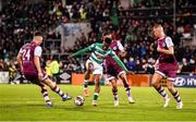 19 November 2021; Aidomo Emakhu of Shamrock Rovers in action during the SSE Airtricity League Premier Division match between Shamrock Rovers and Drogheda United at Tallaght Stadium in Dublin. Photo by Seb Daly/Sportsfile