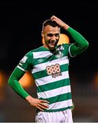 19 November 2021; Graham Burke of Shamrock Rovers during the SSE Airtricity League Premier Division match between Shamrock Rovers and Drogheda United at Tallaght Stadium in Dublin. Photo by Seb Daly/Sportsfile