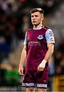 19 November 2021; Conor Kane of Drogheda United during the SSE Airtricity League Premier Division match between Shamrock Rovers and Drogheda United at Tallaght Stadium in Dublin. Photo by Seb Daly/Sportsfile