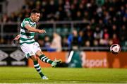 19 November 2021; Aaron Greene of Shamrock Rovers during the SSE Airtricity League Premier Division match between Shamrock Rovers and Drogheda United at Tallaght Stadium in Dublin. Photo by Seb Daly/Sportsfile
