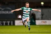 19 November 2021; Sean Hoare of Shamrock Rovers during the SSE Airtricity League Premier Division match between Shamrock Rovers and Drogheda United at Tallaght Stadium in Dublin. Photo by Seb Daly/Sportsfile