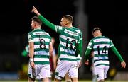 19 November 2021; Graham Burke of Shamrock Rovers after scoring their side's first goal during the SSE Airtricity League Premier Division match between Shamrock Rovers and Drogheda United at Tallaght Stadium in Dublin. Photo by Seb Daly/Sportsfile