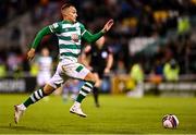 19 November 2021; Graham Burke of Shamrock Rovers on his way to scoring his side's first goal during the SSE Airtricity League Premier Division match between Shamrock Rovers and Drogheda United at Tallaght Stadium in Dublin. Photo by Seb Daly/Sportsfile