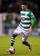 19 November 2021; Danny Mandroiu of Shamrock Rovers during the SSE Airtricity League Premier Division match between Shamrock Rovers and Drogheda United at Tallaght Stadium in Dublin. Photo by Seb Daly/Sportsfile