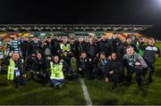 19 November 2021; The Shamrock Rovers media team following the SSE Airtricity League Premier Division match between Shamrock Rovers and Drogheda United at Tallaght Stadium in Dublin. Photo by Stephen McCarthy/Sportsfile