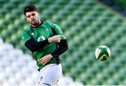 20 November 2021; Harry Byrne during the Ireland Captain's Run at Aviva Stadium in Dublin. Photo by Brendan Moran/Sportsfile