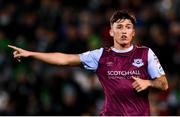 19 November 2021; Joe Redmond of Drogheda United during the SSE Airtricity League Premier Division match between Shamrock Rovers and Drogheda United at Tallaght Stadium in Dublin. Photo by Stephen McCarthy/Sportsfile