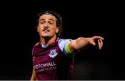 19 November 2021; James Brown of Drogheda United during the SSE Airtricity League Premier Division match between Shamrock Rovers and Drogheda United at Tallaght Stadium in Dublin. Photo by Stephen McCarthy/Sportsfile