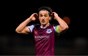 19 November 2021; James Brown of Drogheda United during the SSE Airtricity League Premier Division match between Shamrock Rovers and Drogheda United at Tallaght Stadium in Dublin. Photo by Stephen McCarthy/Sportsfile