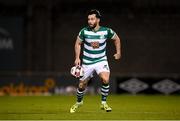 19 November 2021; Richie Towell of Shamrock Rovers during the SSE Airtricity League Premier Division match between Shamrock Rovers and Drogheda United at Tallaght Stadium in Dublin. Photo by Stephen McCarthy/Sportsfile