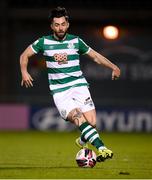 19 November 2021; Richie Towell of Shamrock Rovers during the SSE Airtricity League Premier Division match between Shamrock Rovers and Drogheda United at Tallaght Stadium in Dublin. Photo by Stephen McCarthy/Sportsfile