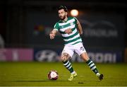 19 November 2021; Richie Towell of Shamrock Rovers during the SSE Airtricity League Premier Division match between Shamrock Rovers and Drogheda United at Tallaght Stadium in Dublin. Photo by Stephen McCarthy/Sportsfile