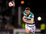 19 November 2021; Dylan Watts of Shamrock Rovers during the SSE Airtricity League Premier Division match between Shamrock Rovers and Drogheda United at Tallaght Stadium in Dublin. Photo by Stephen McCarthy/Sportsfile