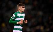 19 November 2021; Sean Gannon of Shamrock Rovers during the SSE Airtricity League Premier Division match between Shamrock Rovers and Drogheda United at Tallaght Stadium in Dublin. Photo by Stephen McCarthy/Sportsfile