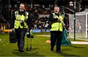 19 November 2021; Shamrock Rovers photographers Andrew O'Connell and George Kelly during the SSE Airtricity League Premier Division match between Shamrock Rovers and Drogheda United at Tallaght Stadium in Dublin. Photo by Stephen McCarthy/Sportsfile