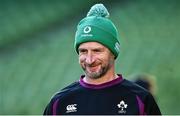 20 November 2021; Assistant coach Mike Catt during the Ireland Captain's Run at Aviva Stadium in Dublin. Photo by Brendan Moran/Sportsfile