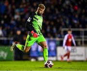 19 November 2021; St Patrick's Athletic goalkeeper Vitezslav Jaros during the SSE Airtricity League Premier Division match between Waterford and St Patrick's Athletic at the RSC in Waterford. Photo by Eóin Noonan/Sportsfile