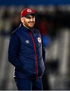 19 November 2021; St Patrick's Athletic head coach Stephen O'Donnell during the SSE Airtricity League Premier Division match between Waterford and St Patrick's Athletic at the RSC in Waterford. Photo by Eóin Noonan/Sportsfile