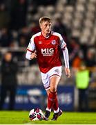 19 November 2021; Chris Forrester of St Patrick's Athletic during the SSE Airtricity League Premier Division match between Waterford and St Patrick's Athletic at the RSC in Waterford. Photo by Eóin Noonan/Sportsfile