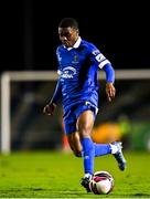 19 November 2021; Jeremie Milambo of Waterford during the SSE Airtricity League Premier Division match between Waterford and St Patrick's Athletic at the RSC in Waterford. Photo by Eóin Noonan/Sportsfile