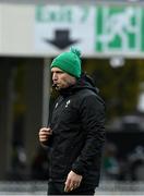 20 November 2021; Ireland head coach Adam Griggs before the Autumn Test Series match between Ireland and Japan at the RDS Arena in Dublin. Photo by Harry Murphy/Sportsfile