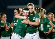 20 November 2021; Anna Caplice and Sam Monaghan of Ireland after the Autumn Test Series match between Ireland and Japan at the RDS Arena in Dublin. Photo by Harry Murphy/Sportsfile
