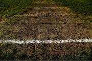 14 November 2021; The goal mouth area before the Clare County Senior Club Hurling Championship Final match between Ballyea and Inagh-Kilnamona at Cusack Park in Ennis, Clare. Photo by Ray McManus/Sportsfile