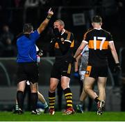 20 November 2021; Kieran Donaghy of Austin Stacks reacts to a decision by referee Eddie Walsh during the Kerry County Senior Football Championship Semi-Final match between Austin Stacks and St Brendan's at Austin Stack Park in Tralee, Kerry. Photo by Eóin Noonan/Sportsfile
