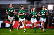 20 November 2021; Sene Naoupu of Ireland, second left, during the Autumn Test Series match between Ireland and Japan at the RDS Arena in Dublin. Photo by Harry Murphy/Sportsfile