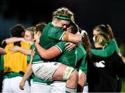 20 November 2021; Sam Monaghan, left, and Enya Breen of Ireland after the Autumn Test Series match between Ireland and Japan at the RDS Arena in Dublin. Photo by Harry Murphy/Sportsfile