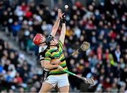 21 November 2021; Simon Kennefick of Glen Rovers in action against Eoin Moloney of Midleton during the Cork County Senior Club Hurling Championship Final match between Glen Rovers and Midleton at Páirc Ui Chaoimh in Cork. Photo by Eóin Noonan/Sportsfile
