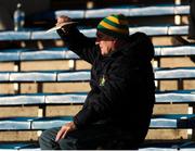 21 November 2021; A supporter shields his eyes from the sun during the Tipperary County Senior Club Football Championship Final match between Clonmel Commercials and Loughmore-Castleiney at Semple Stadium in Thurles, Tipperary. Photo by Michael P Ryan/Sportsfile