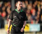 21 November 2021; Referee Jerome Henry during the Mayo County Senior Club Football Championship Final match between Knockmore and Belmullet at James Stephen's Park in Ballina, Mayo. Photo by Piaras Ó Mídheach/Sportsfile