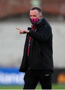 21 November 2021; Wexford Youths manager Stephen Quinn during the 2021 EVOKE.ie FAI Women's Cup Final between Wexford Youths and Shelbourne at Tallaght Stadium in Dublin. Photo by Stephen McCarthy/Sportsfile