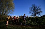 21 November 2021; A general view of action during the Senior Women's event at the Irish Life Health National Cross Country Championships at Santry Demense in Dublin. Photo by Ramsey Cardy/Sportsfile