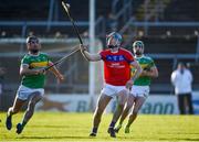 21 November 2021; Conor Cooney of St Thomas' in action against Pakie Lally of Gort during the Galway County Senior Club Hurling Championship Semi-Final match between Gort and St Thomas' at Pearse Stadium in Salthill, Galway. Photo by Ray Ryan/Sportsfile