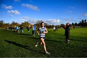 21 November 2021; Lucy Foster of Willowfield Harriers, Down, on her way to winning the Girls U16 event during the Irish Life Health National Cross Country Championships at Santry Demense in Dublin. Photo by Ramsey Cardy/Sportsfile