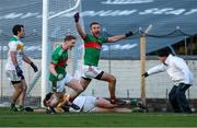 21 November 2021; John McGrath of Loughmore-Castleiney celebrates after scoring his side's first goal during the Tipperary County Senior Club Football Championship Final match between Clonmel Commercials and Loughmore-Castleiney at Semple Stadium in Thurles, Tipperary. Photo by Michael P Ryan/Sportsfile
