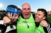21 November 2021; Midleton manager Ger Fitzgerald celebrates with Conor Lehane, left, and Ben O'Connor during the Cork County Senior Club Hurling Championship Final match between Glen Rovers and Midleton at Páirc Ui Chaoimh in Cork. Photo by Eóin Noonan/Sportsfile