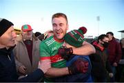 21 November 2021; John McGrath of Loughmore-Castleiney celebrates with supporters after the Tipperary County Senior Club Football Championship Final match between Clonmel Commercials and Loughmore-Castleiney at Semple Stadium in Thurles, Tipperary. Photo by Michael P Ryan/Sportsfile