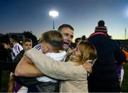 21 November 2021; Paul Mannion of Kilmacud Crokes celebrates with supporters after the Go Ahead Dublin County Senior Club Football Championship Final match between St Jude's and Kilmacud Crokes at Parnell Park in Dublin. Photo by Ray McManus/Sportsfile