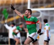 21 November 2021; John McGrath of Loughmore-Castleiney celebrates after scoring his side's first goal during the Tipperary County Senior Club Football Championship Final match between Clonmel Commercials and Loughmore-Castleiney at Semple Stadium in Thurles, Tipperary. Photo by Michael P Ryan/Sportsfile