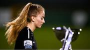 21 November 2021; Aoibheann Clancy of Wexford Youths before the 2021 EVOKE.ie FAI Women's Cup Final between Wexford Youths and Shelbourne at Tallaght Stadium in Dublin. Photo by Stephen McCarthy/Sportsfile