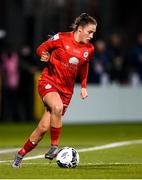 21 November 2021; Jessica Ziu of Shelbourne during the 2021 EVOKE.ie FAI Women's Cup Final between Wexford Youths and Shelbourne at Tallaght Stadium in Dublin. Photo by Stephen McCarthy/Sportsfile